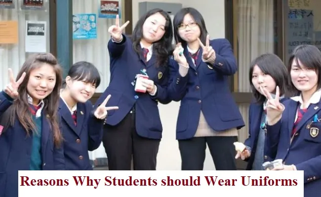 Reasons why students should wear uniforms